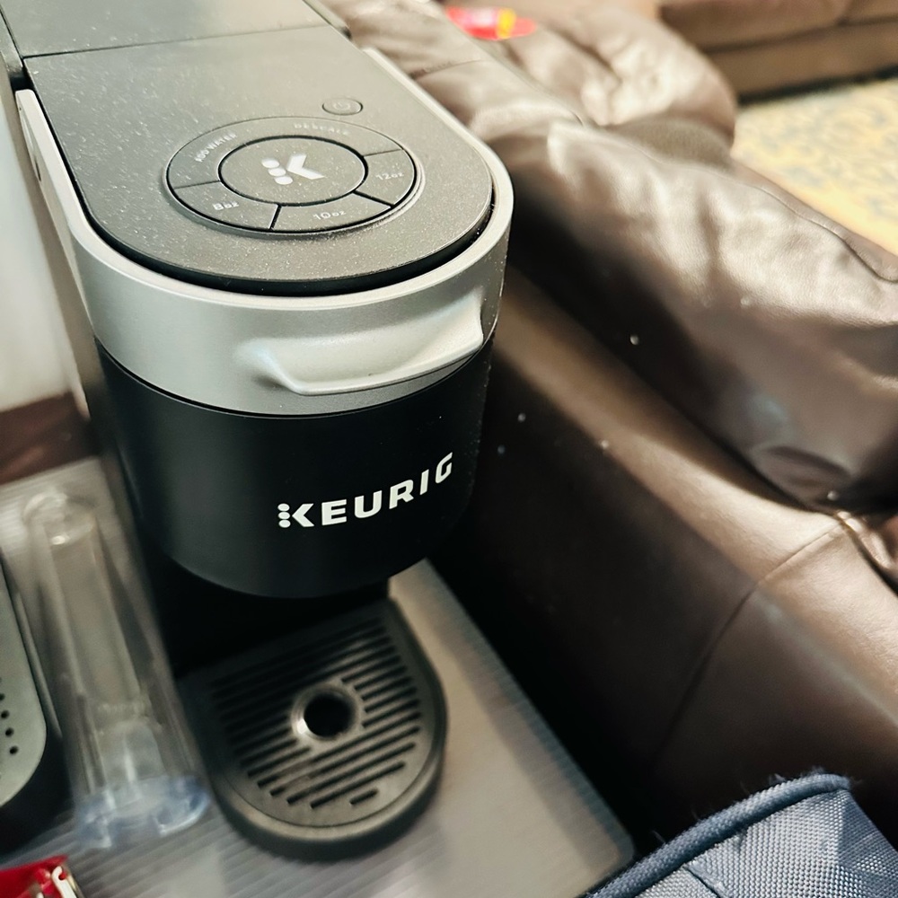 Keurig Black and Silver Coffee Maker